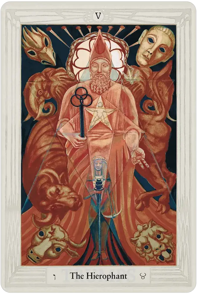 Thoth Tarot Deck - Large Size