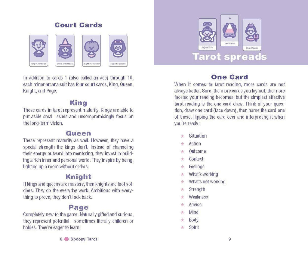 Spoopy Tarot Deck