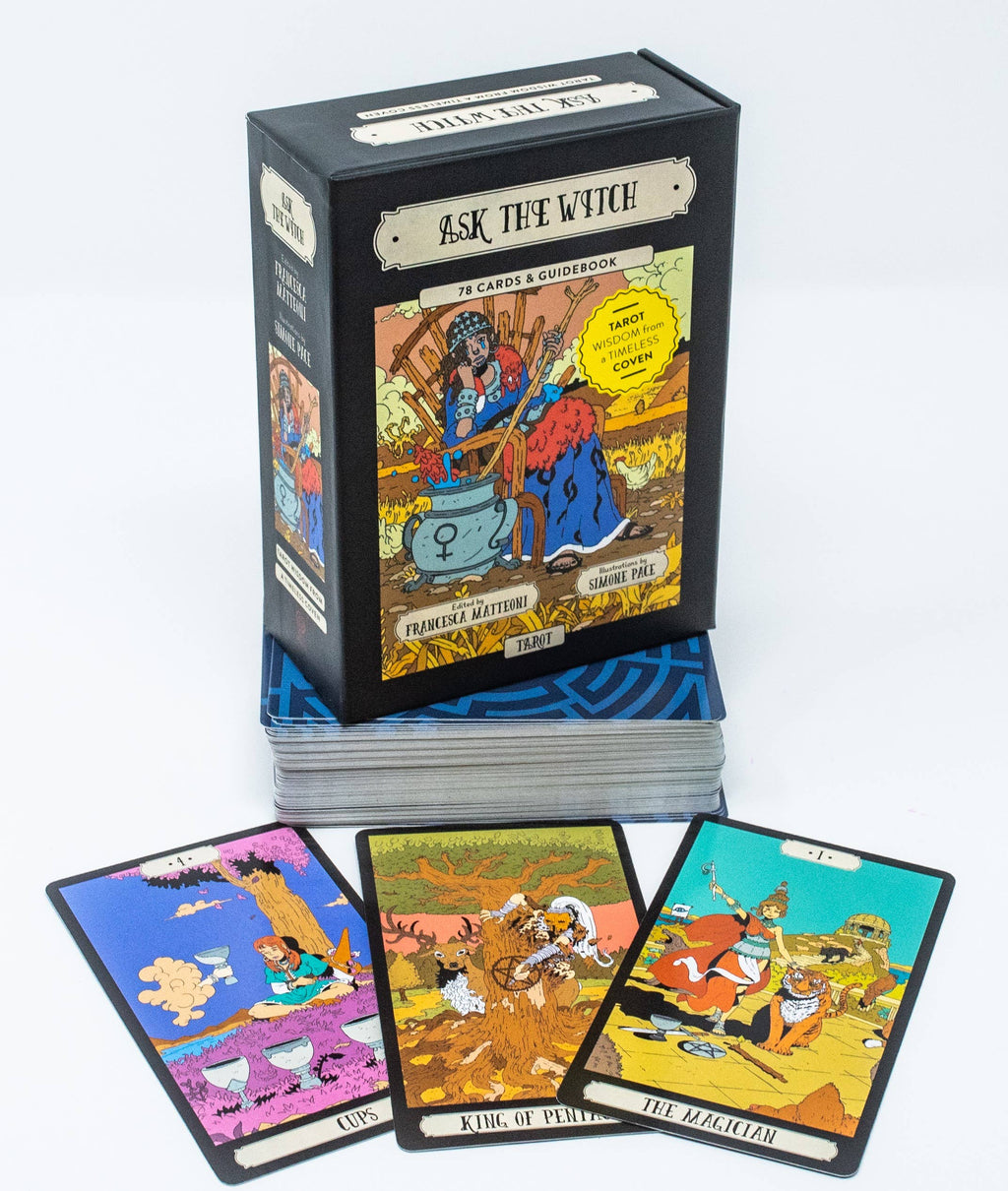Ask the Witch Tarot-78 Cards & Book