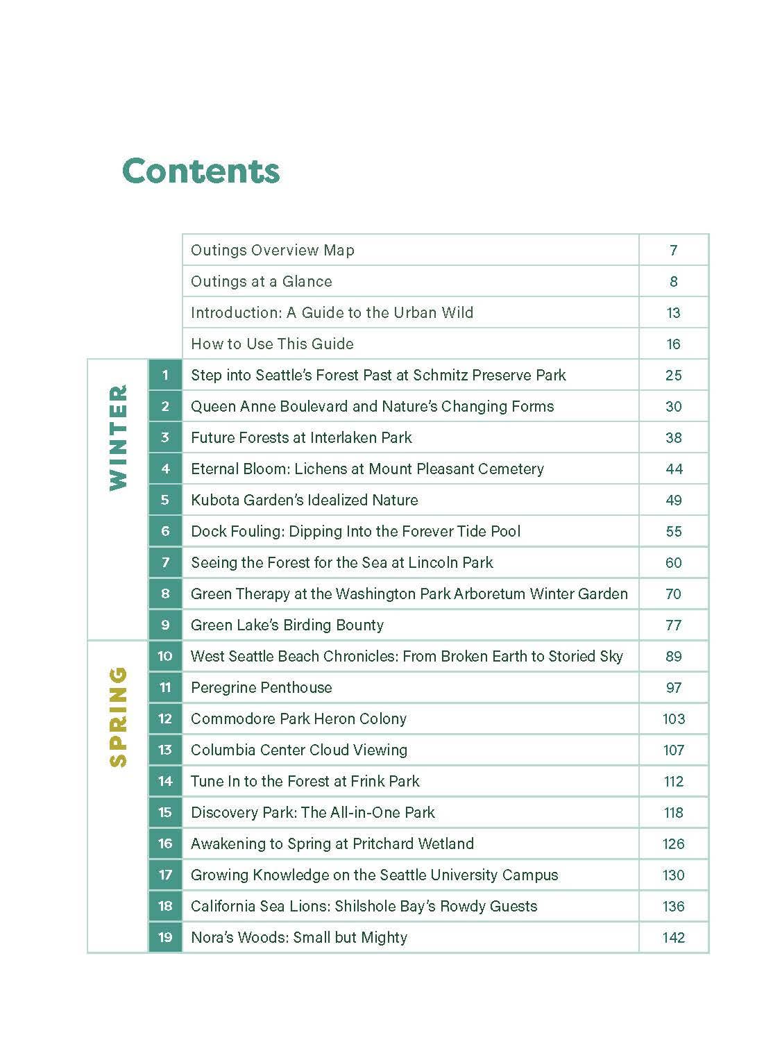Seattle Field Guide: Explore Nature in the City