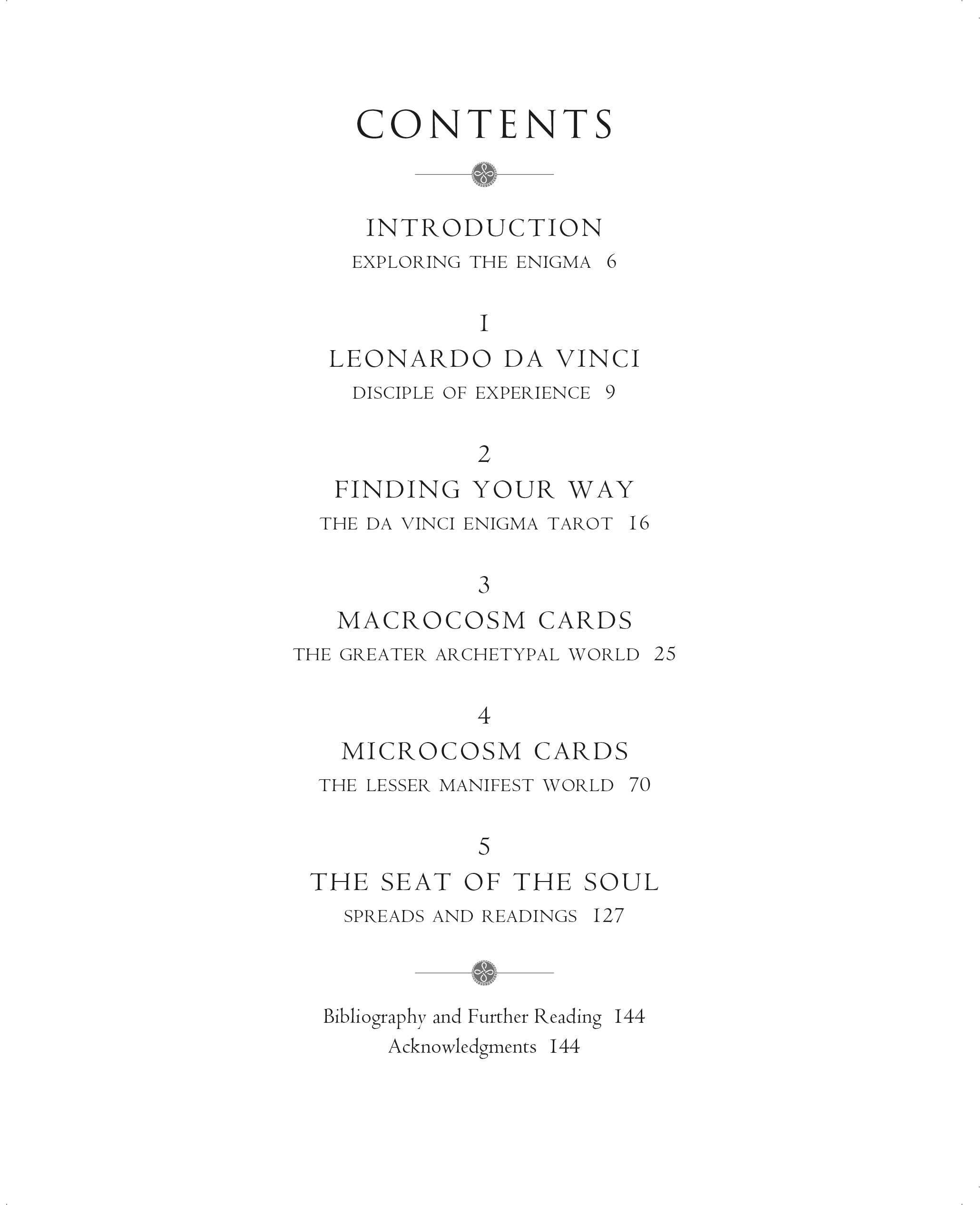 Da Vinci Enigma Tarot