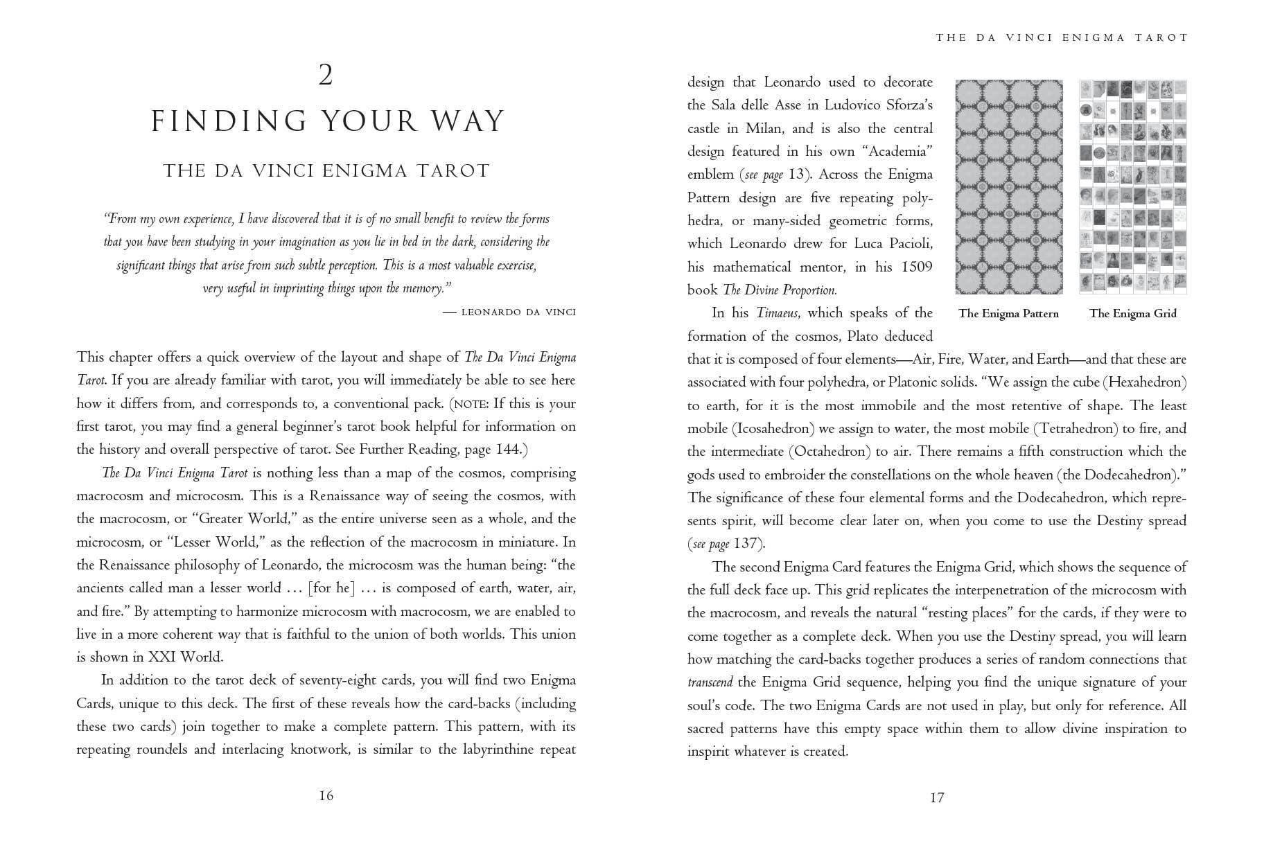 Da Vinci Enigma Tarot