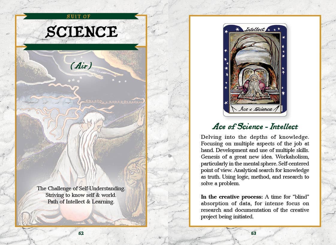 William Blake Tarot of the Creative Imagination