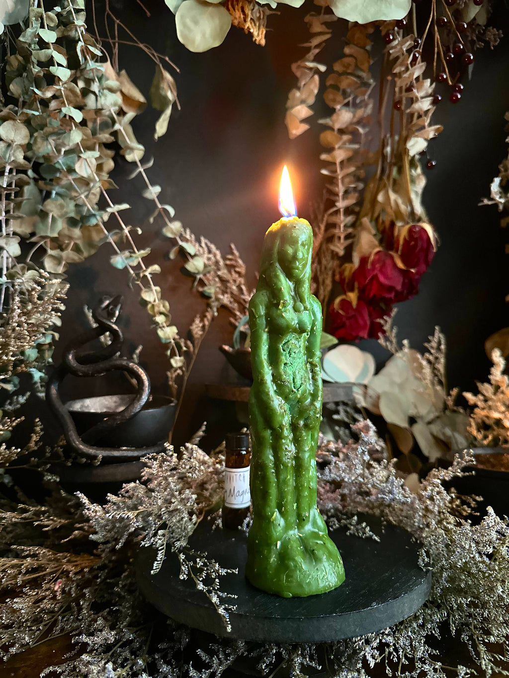 Dressed Human Figure Candles | Intention Candles : Non-Binary / Lust & Romance