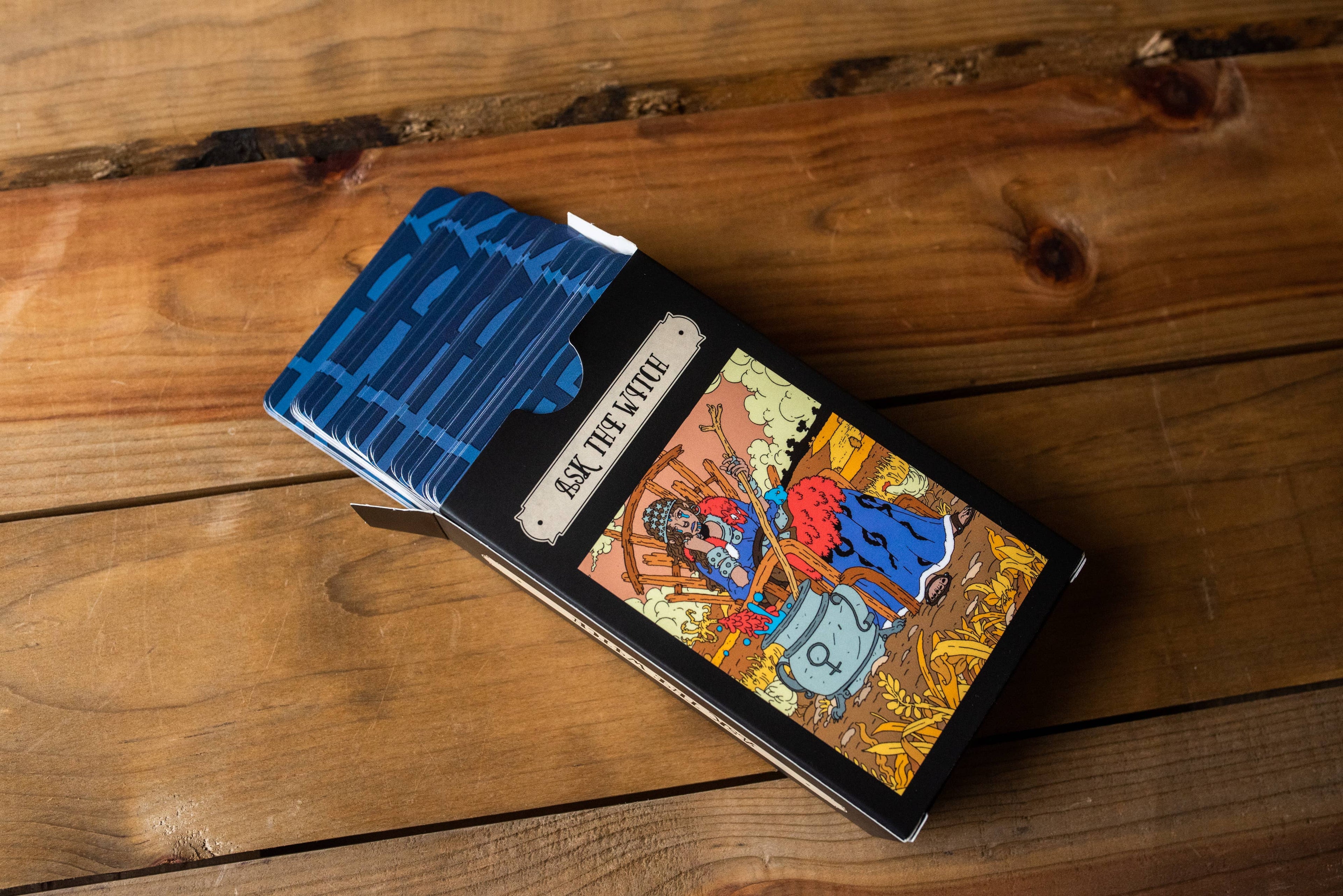 Ask the Witch Tarot-78 Cards & Book