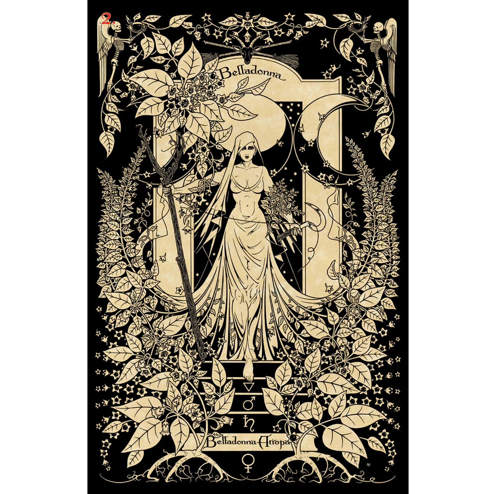 The Magickal Botanical Oracle Cards Lo Scarabeo