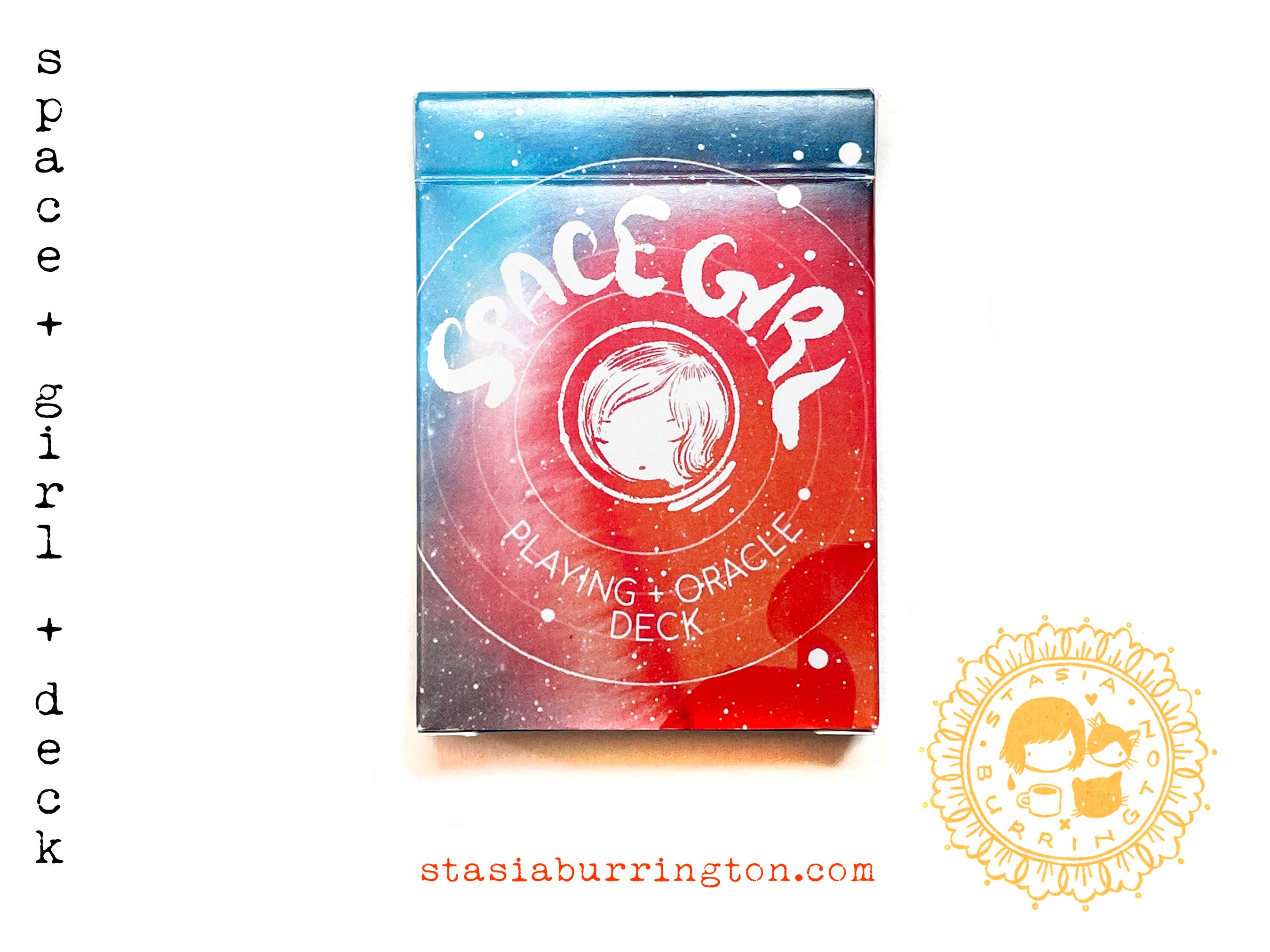 Space Girl - Playing Card & Oracle deck