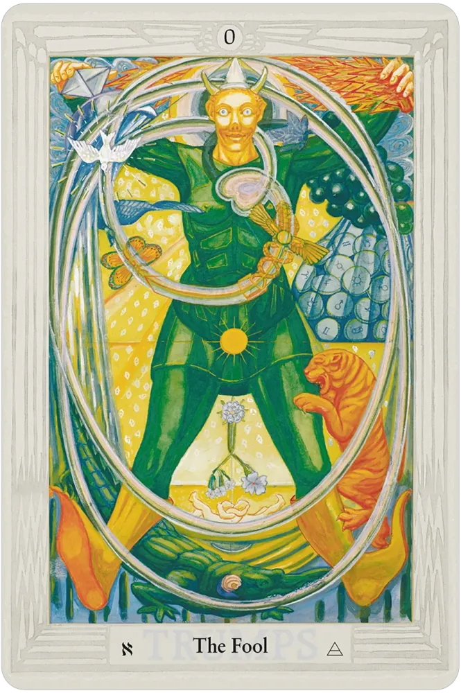 Thoth Tarot Deck - Large Size