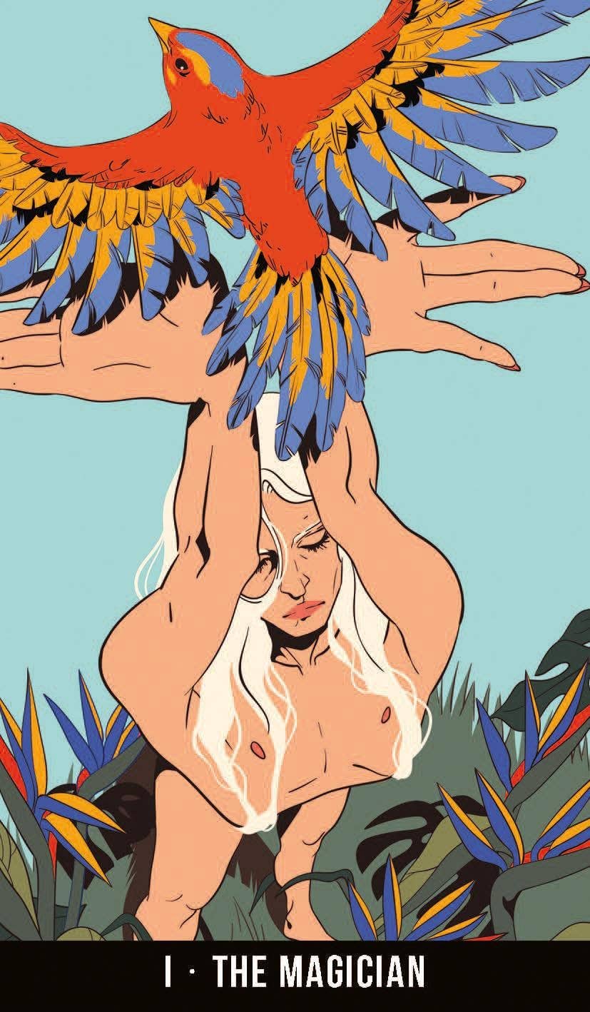 Wild Eden Tarot Cards Lo Scarabeo