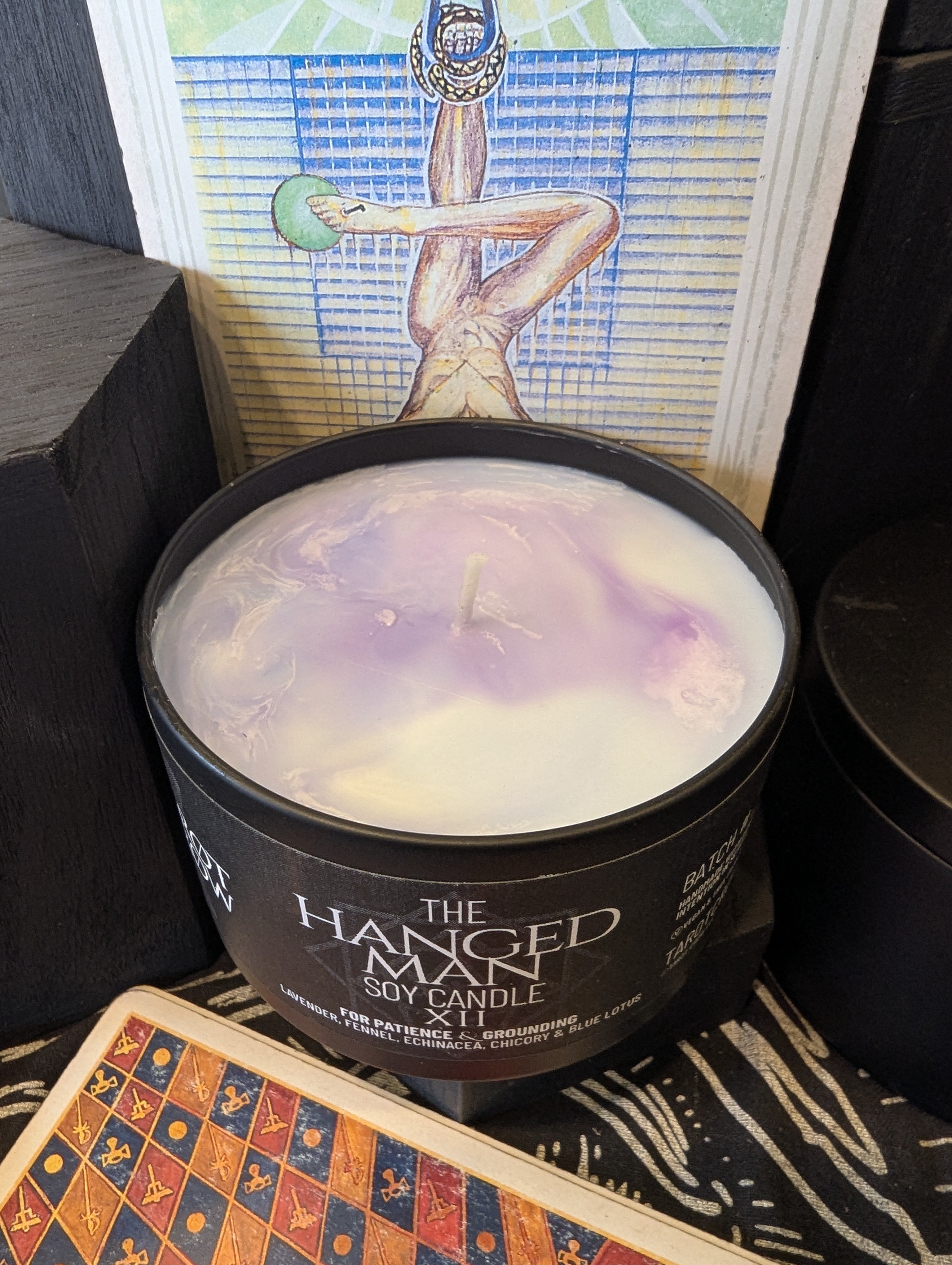 The Hanged Man Candle - XII