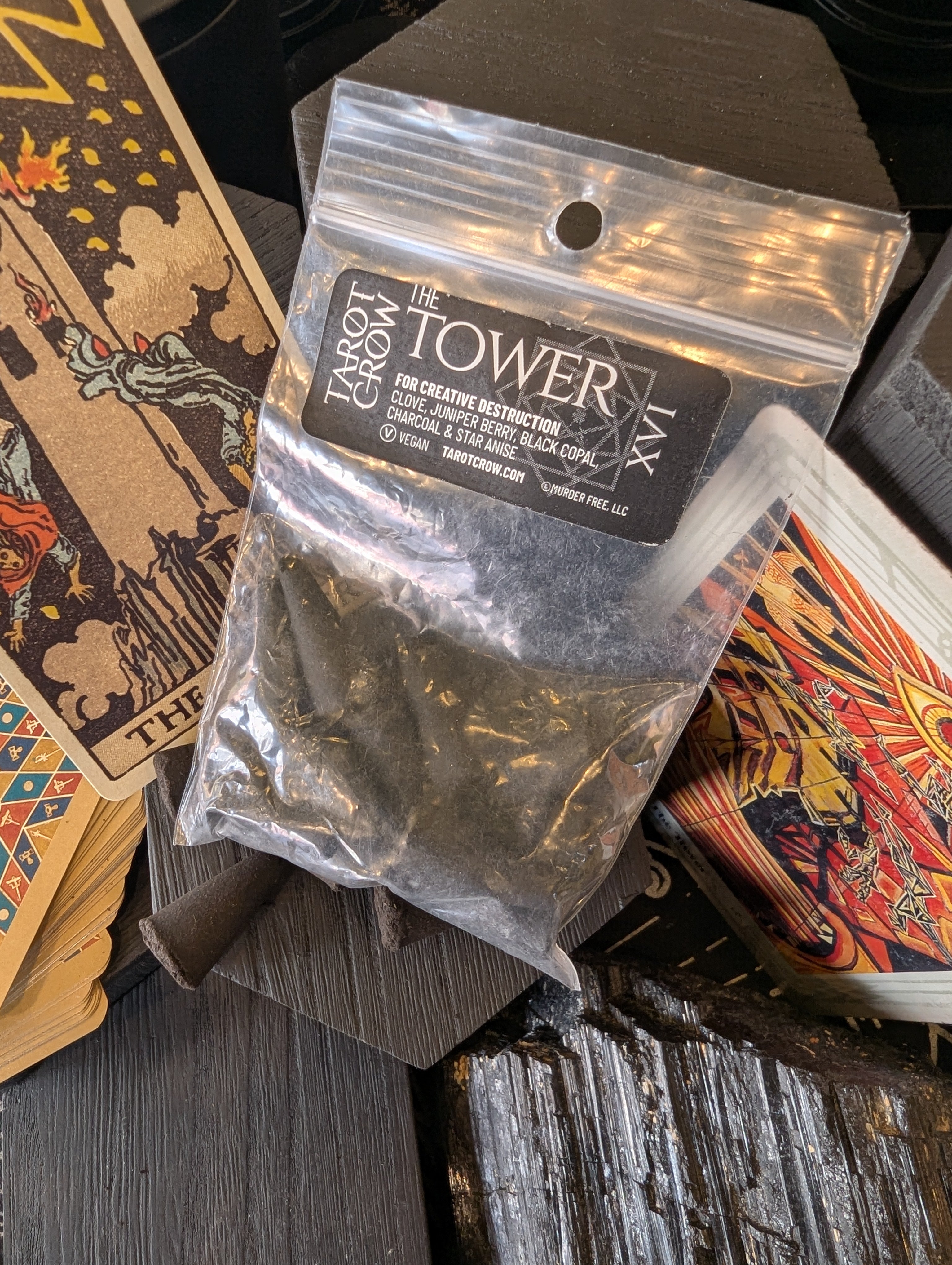 The Tower Incense Cones - XVI