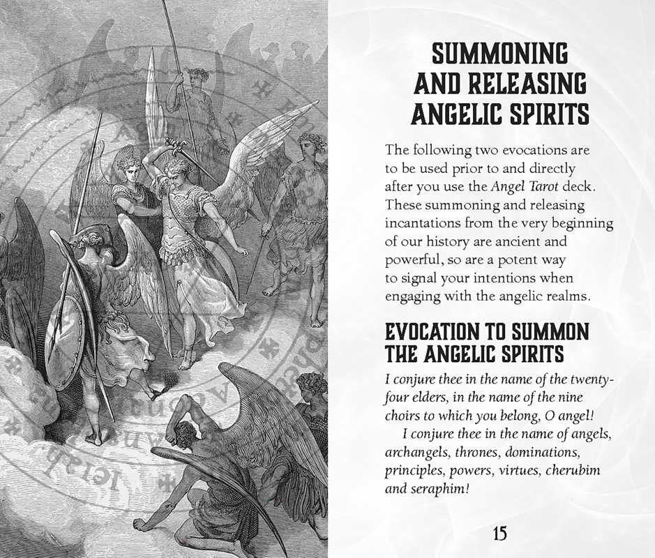 Angel Tarot Pocket Edition by Travis McHenry: Flashcards; 112 pages / English