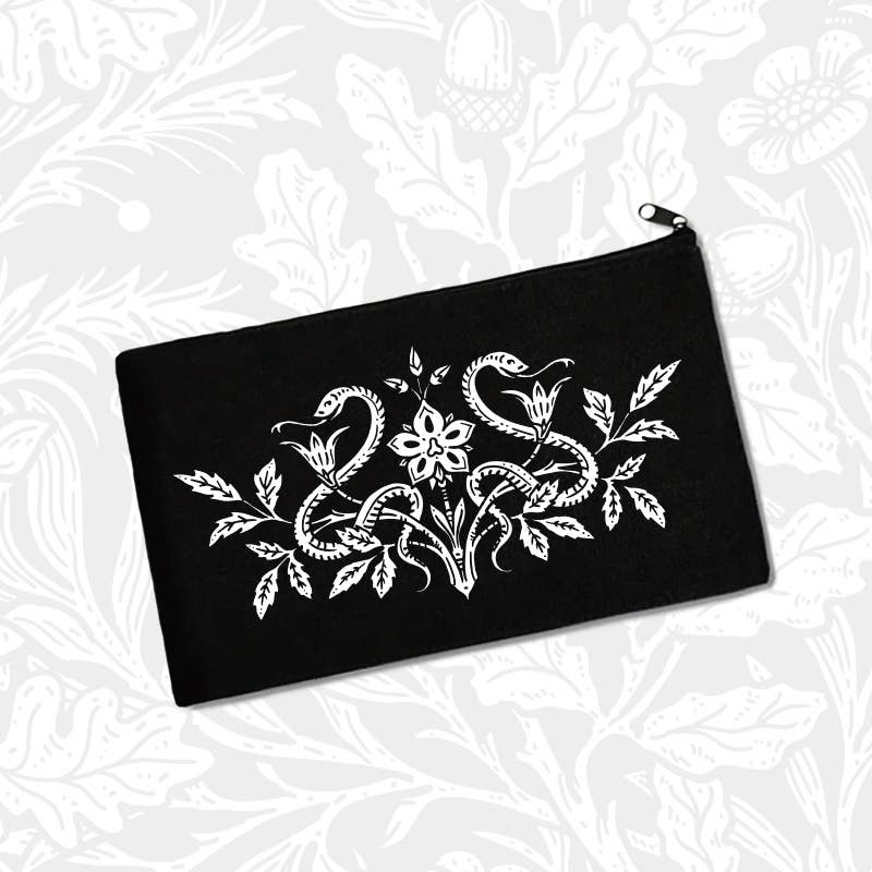 Garden Snakes Stash Bag