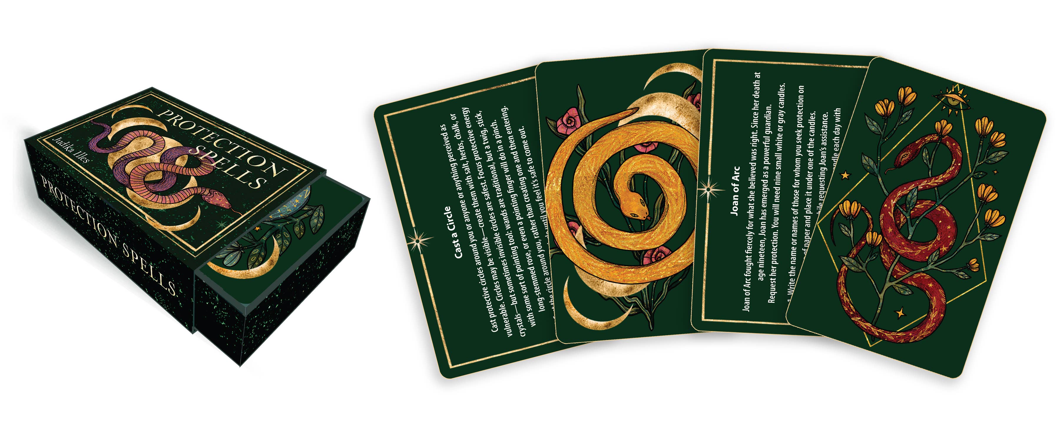 Protection Spells: 36 Cards for Magical Self-Defense