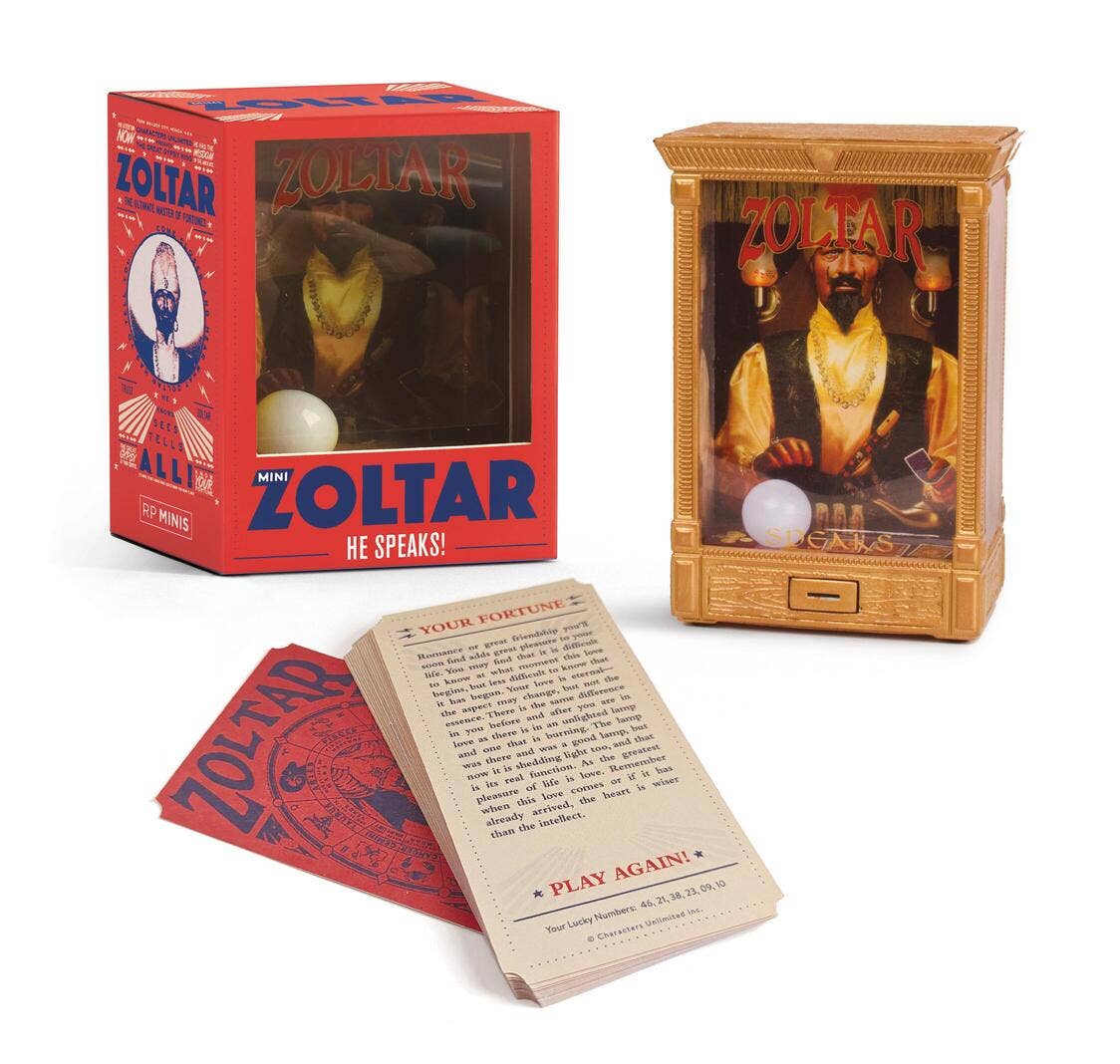 Mini Zoltar: He Speaks! (Deluxe Mega Kit)