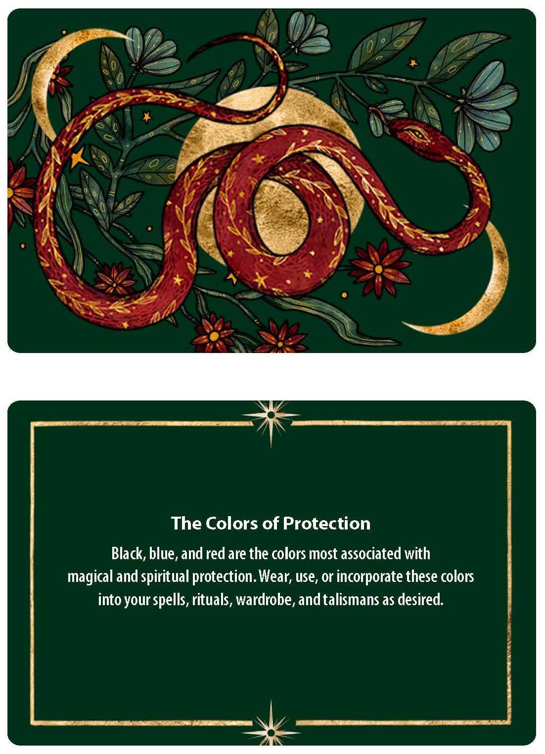 Protection Spells: 36 Cards for Magical Self-Defense