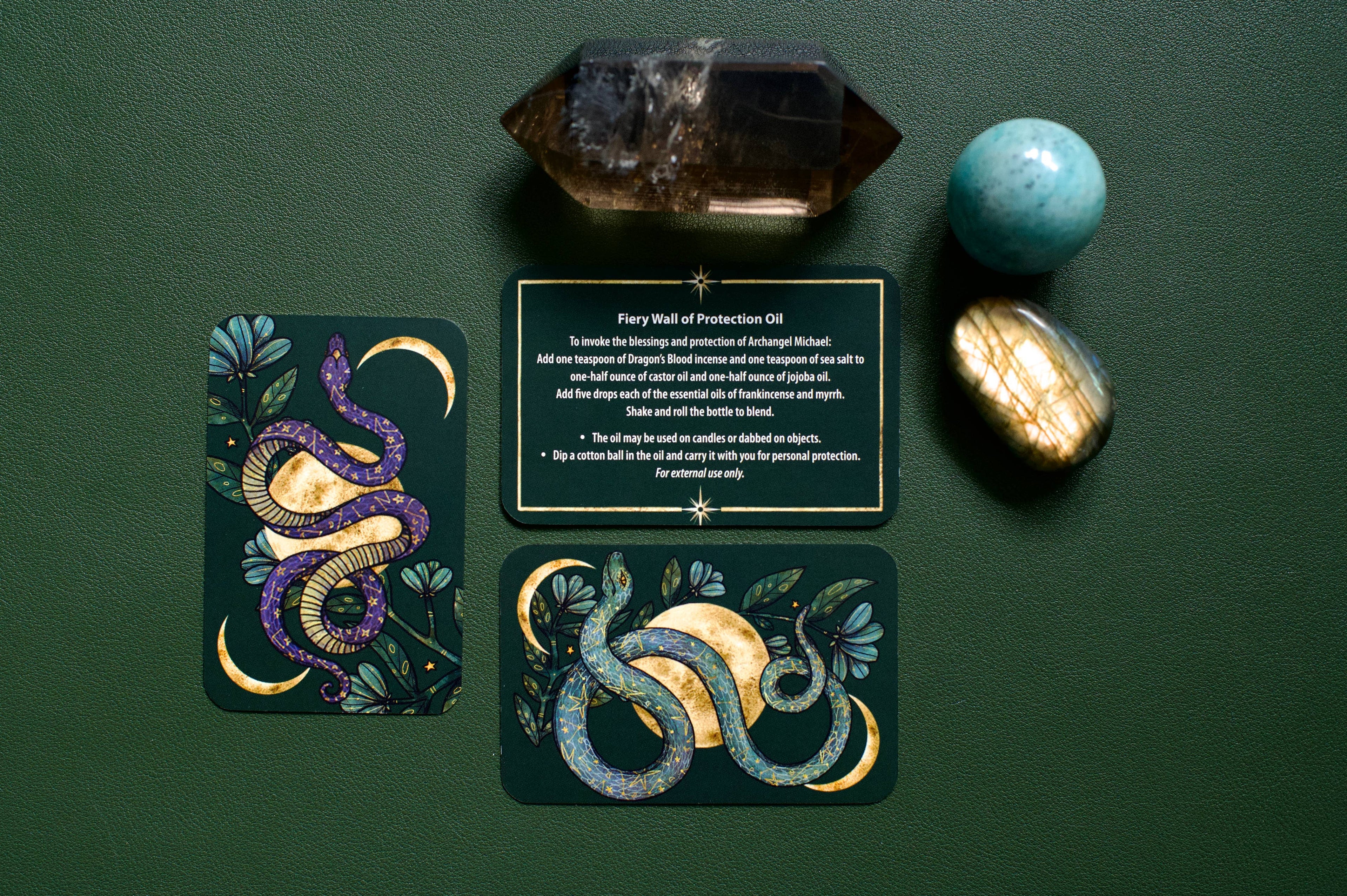 Protection Spells: 36 Cards for Magical Self-Defense